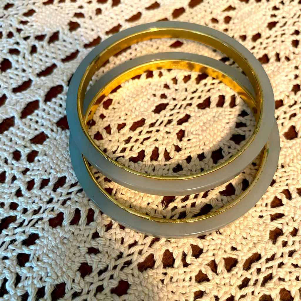 Grayish Green Bangles